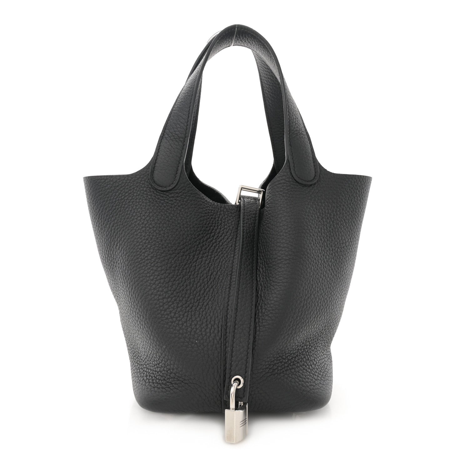 Hermes Taurillon Clemence Picotin Lock 18 PM Black 1 of 10