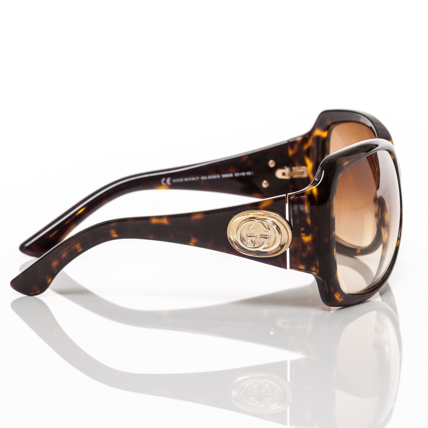 Gucci Tortoise Shell GG Sunglasses 2938S 3 of 8