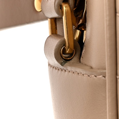 Saint Laurent Calfskin Matelasse Monogram Lou Camera Bag Dark Beige 12 of 12