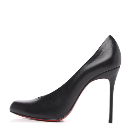 Christian Louboutin Shiny Nappa 100 Pumps 36 Black 1 of 10