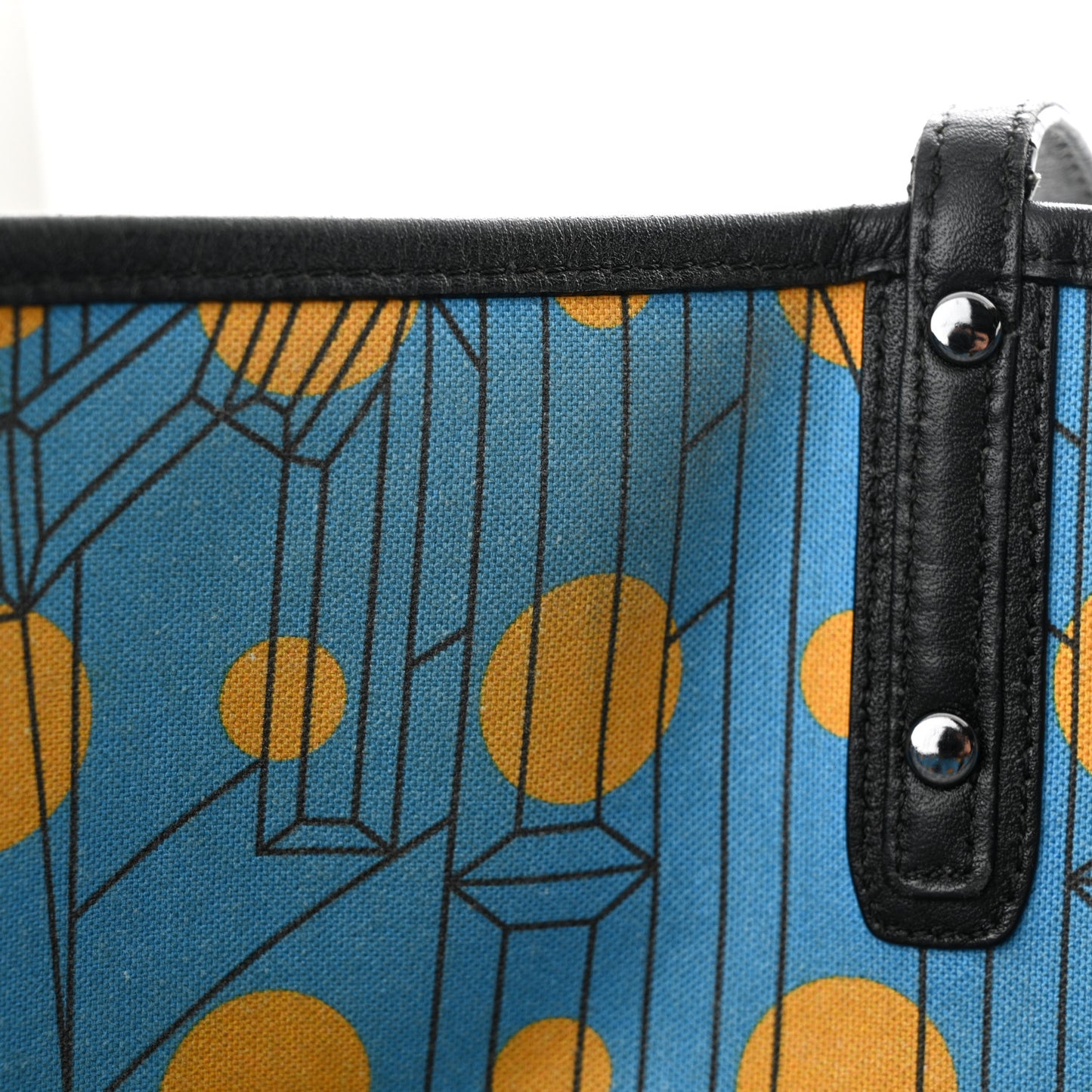 Visetos Large Reversible Shopper Tote Black