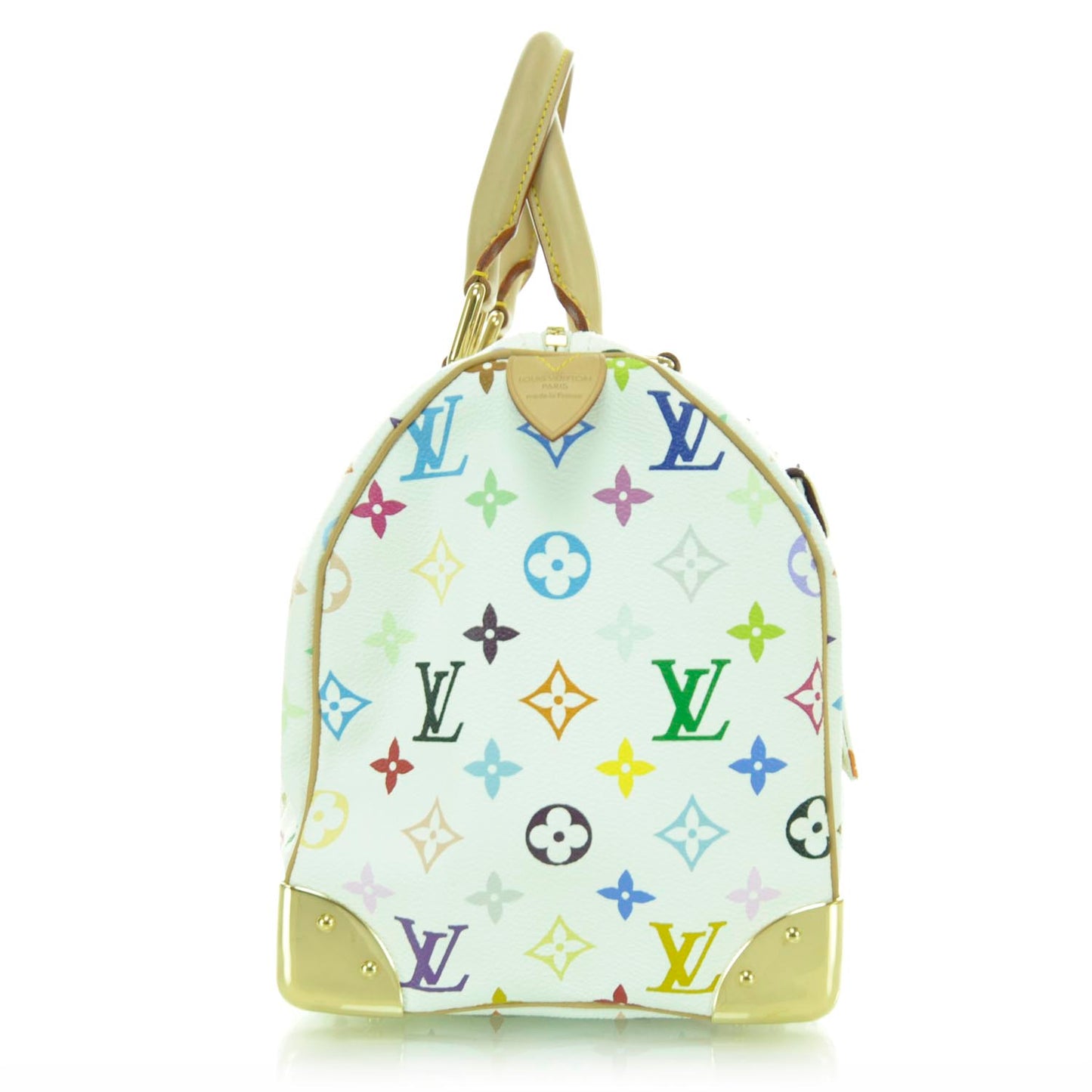 Monogram Multicolor Speedy 30 White