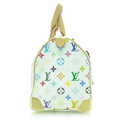 Louis Vuitton Monogram Multicolor Speedy 30 White 4 of 10