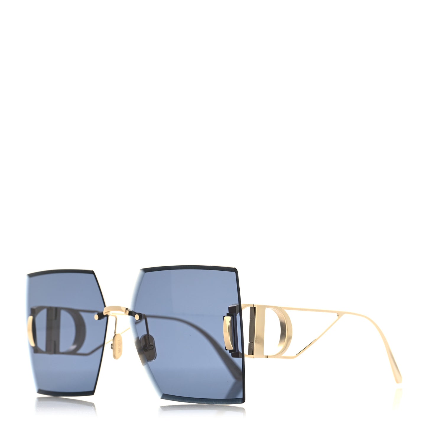 Square 30 Montaigne S7U Sunglasses Blue