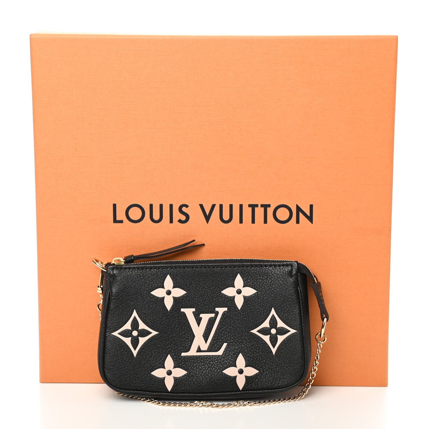 Louis Vuitton Empreinte Monogram Giant Mini Pochette Accessories Black 7 of 7