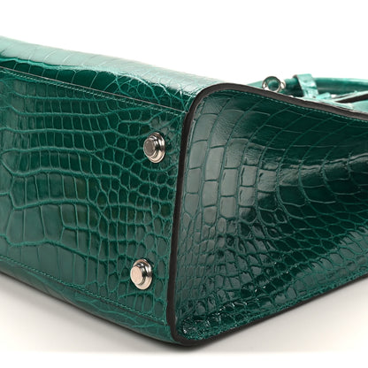 Louis Vuitton Alligator City Steamer MM Emeraude 9 of 9