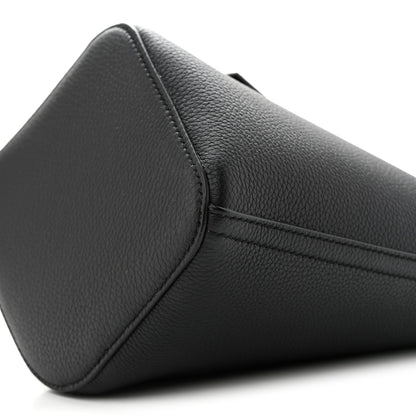 Loewe Soft Grained Calfskin Mini Pebble Bucket Bag Black 10 of 10