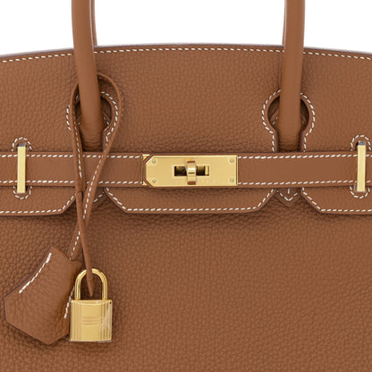 Hermes Togo Birkin 30 Gold 8 of 11