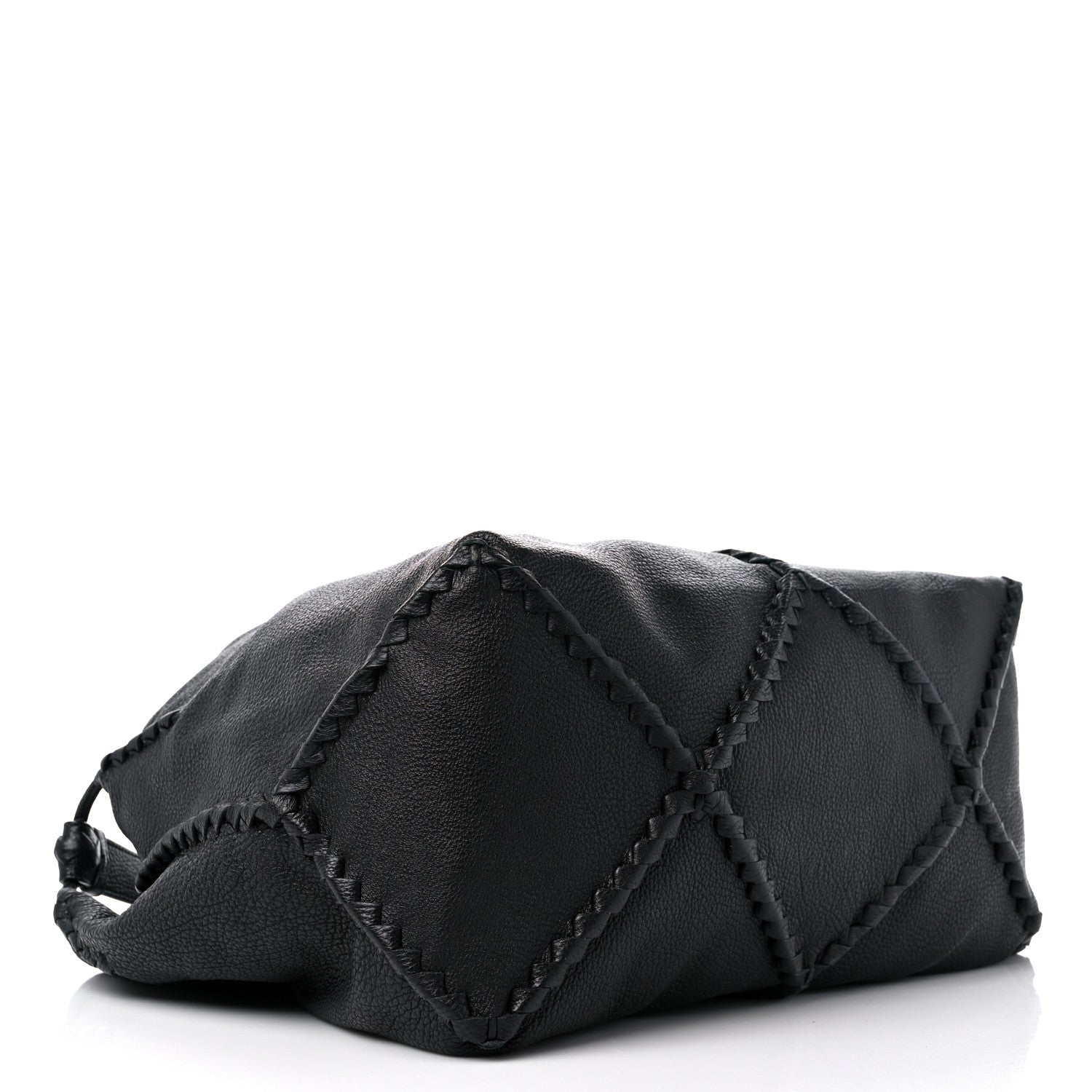 Bottega Veneta Washed Cervo Deerskin Large Hobo Black 4 of 11