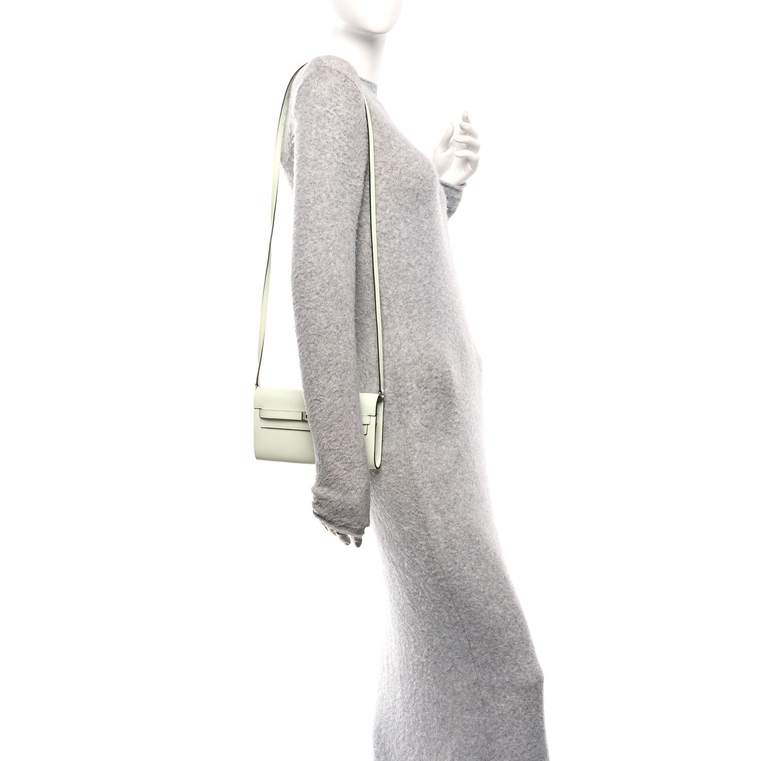 Hermes Epsom Kelly Wallet To Go Vert Fizz 2 of 11