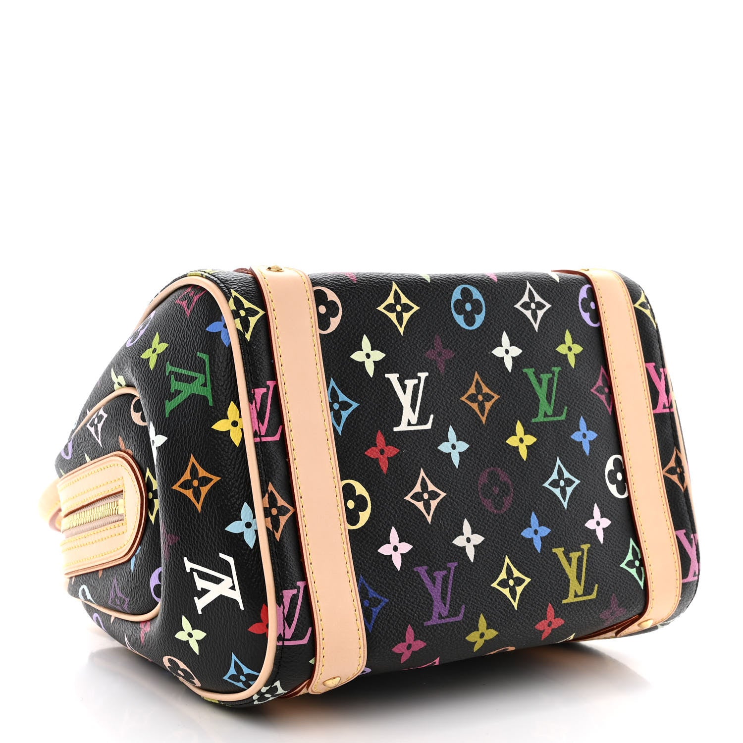 Louis Vuitton Monogram Multicolor Priscilla Black 4 of 10