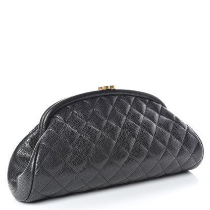Chanel Caviar Quilted Timeless Clutch Black 3 of 10