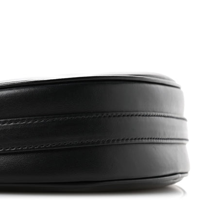 Prada Soft Calfskin Arque Shoulder Bag Black 8 of 9