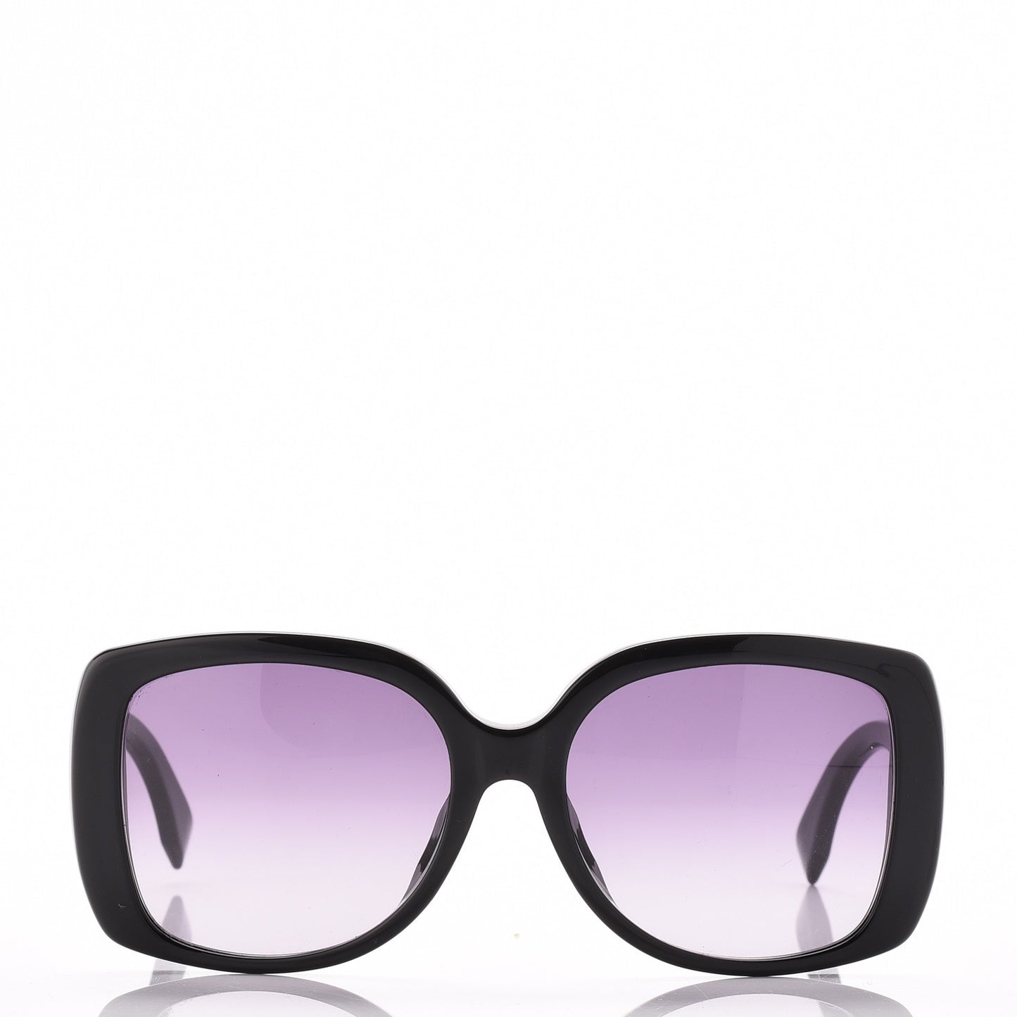 Oversized Square Sunglasses FF 0014/F/S Black