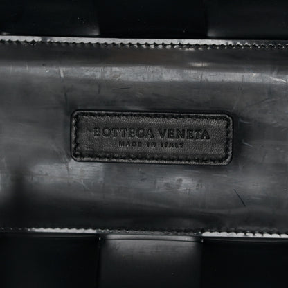 Bottega Veneta Patent Nappa Intrecciato Extra Large Tote Black 7 of 11