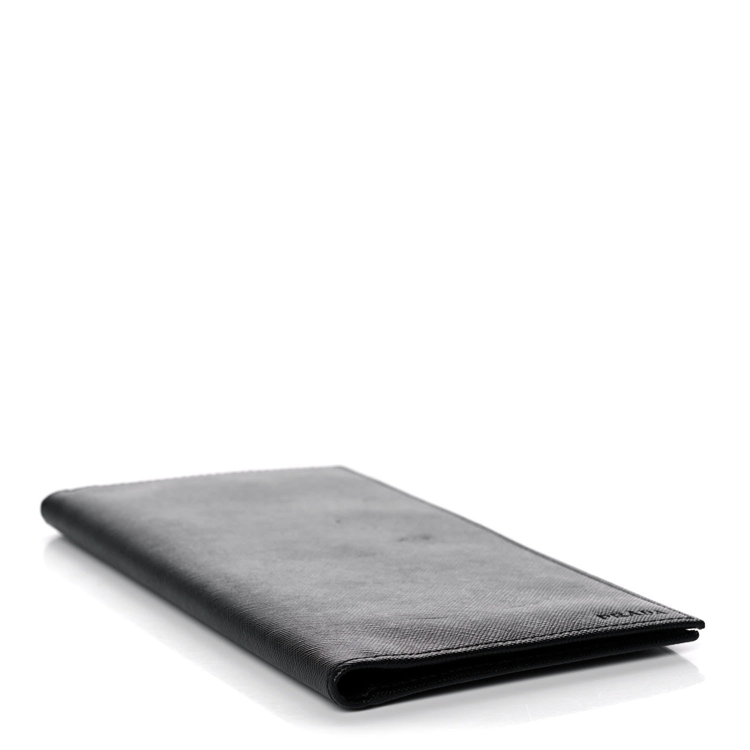 Prada Saffiano Travel Wallet Black 4 of 12