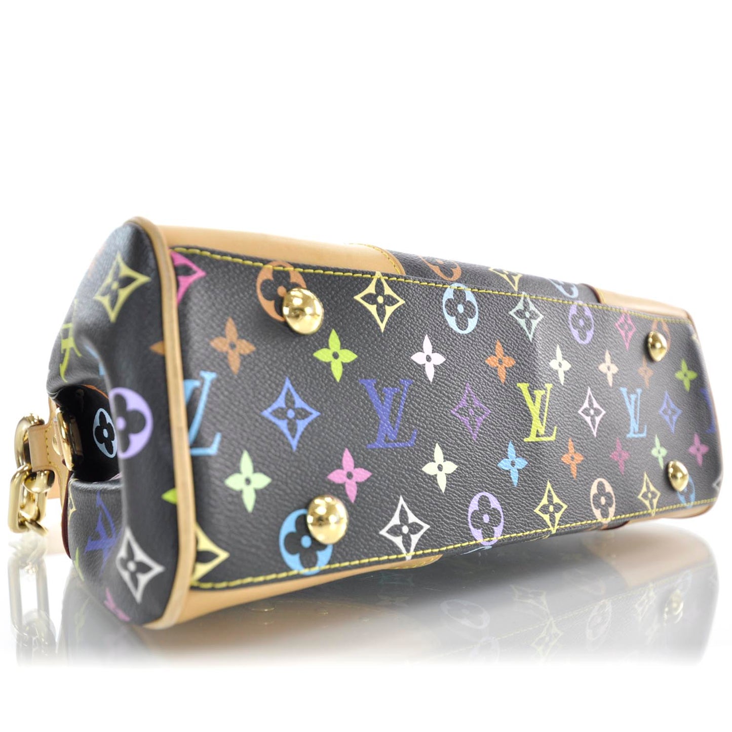 Monogram Multicolor Beverly MM Black