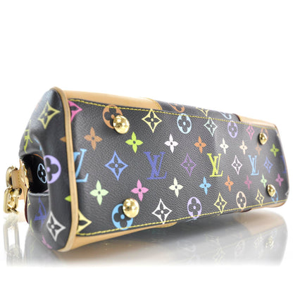 Louis Vuitton Monogram Multicolor Beverly MM Black 6 of 9