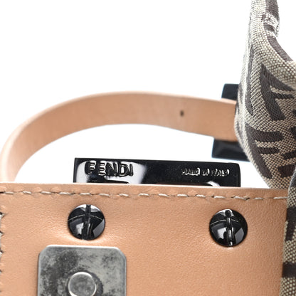 Fendi Zucchino Mini Baguette Beige 9 of 11