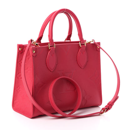 Louis Vuitton Empreinte Monogram Giant Onthego PM Freesia 3 of 9