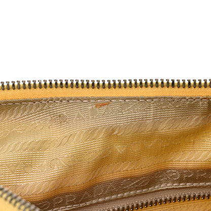 Prada Tessuto Nylon Saffiano Sacca Shoulder Bag Ananas 17 of 17