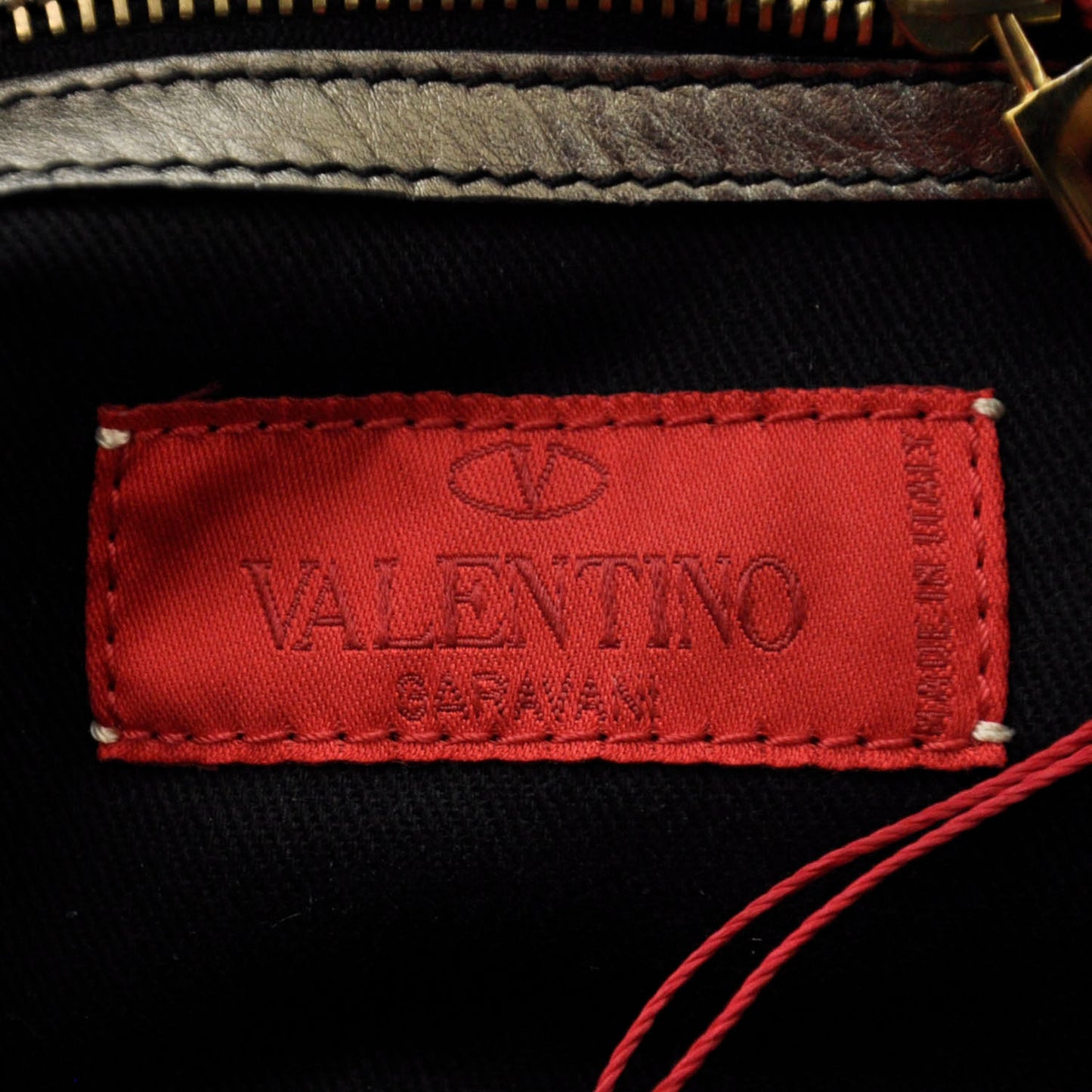 Calfskin Vanite Studded Dome Bag Metallic