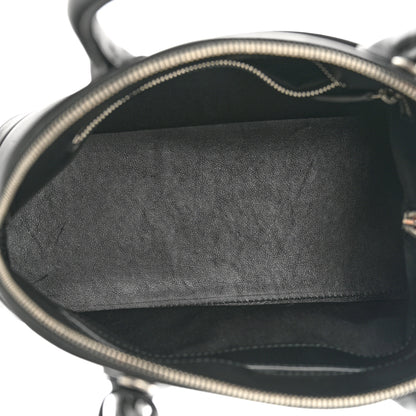 Balenciaga Calfskin You Are The World S Ville Top Handle Bag Black Multicolor 5 of 9