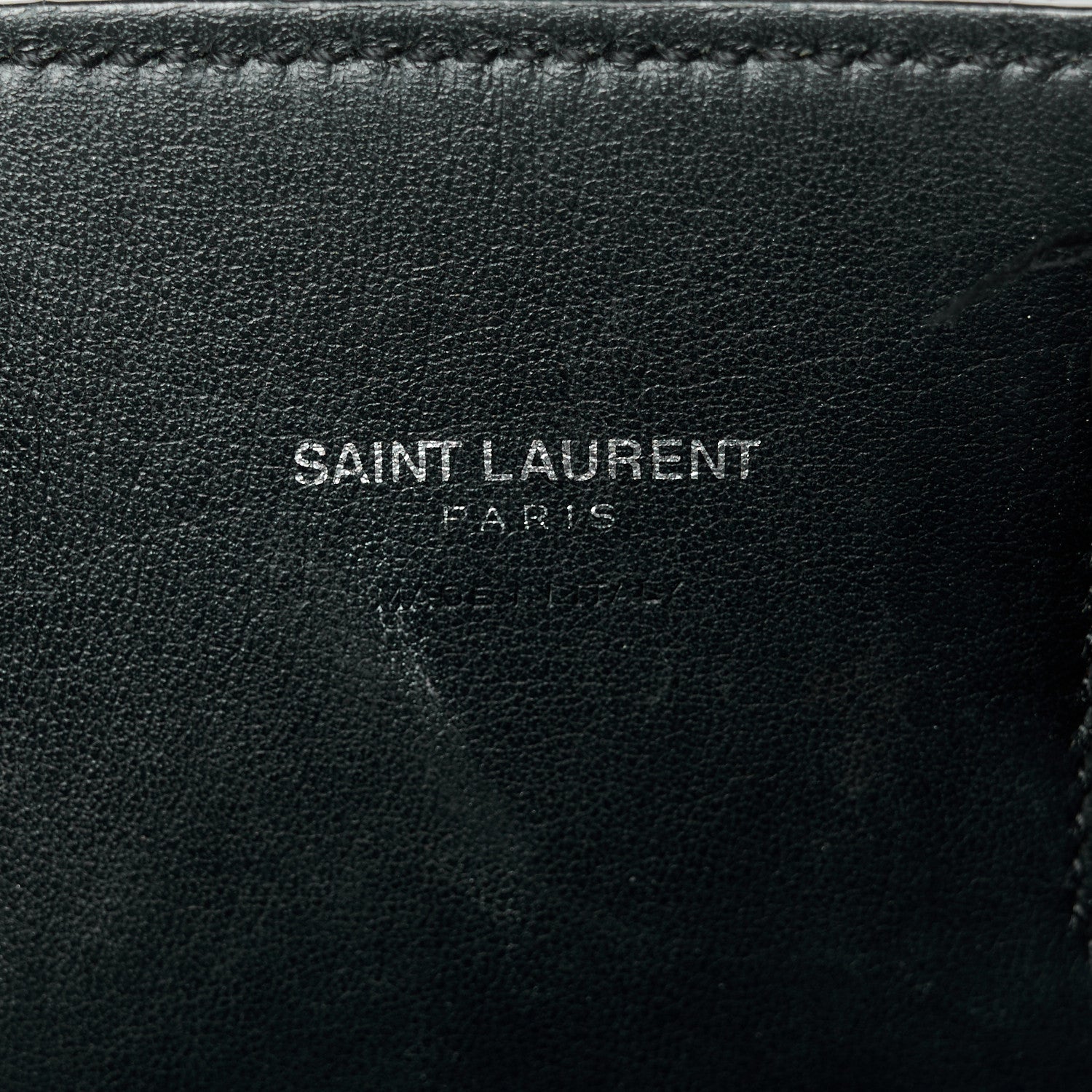 Saint Laurent Grained Calfskin Nano Sac De Jour Black 7 of 13