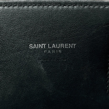 Saint Laurent Grained Calfskin Nano Sac De Jour Black 7 of 13