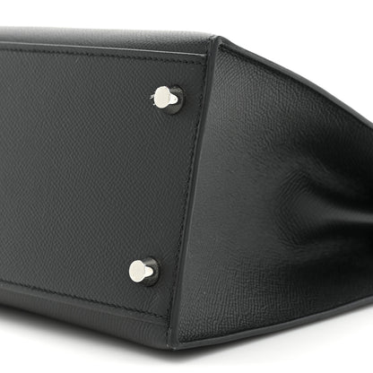 Hermes Epsom Kelly Sellier 28 Black 6 of 9
