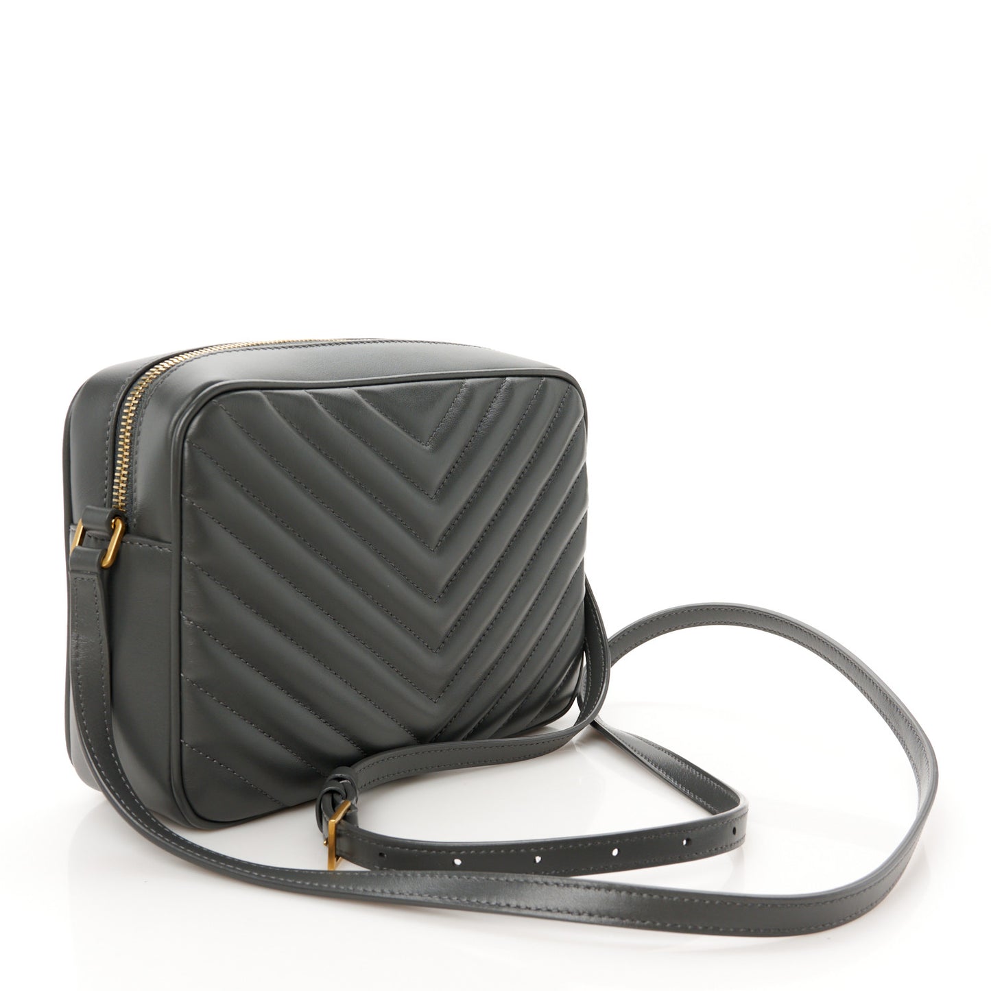 Calfskin Matelasse Monogram Lou Camera Bag Storm