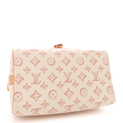 Louis Vuitton Monogram Fall for You Speedy Bandouliere 25 Beige Clair 4 of 14