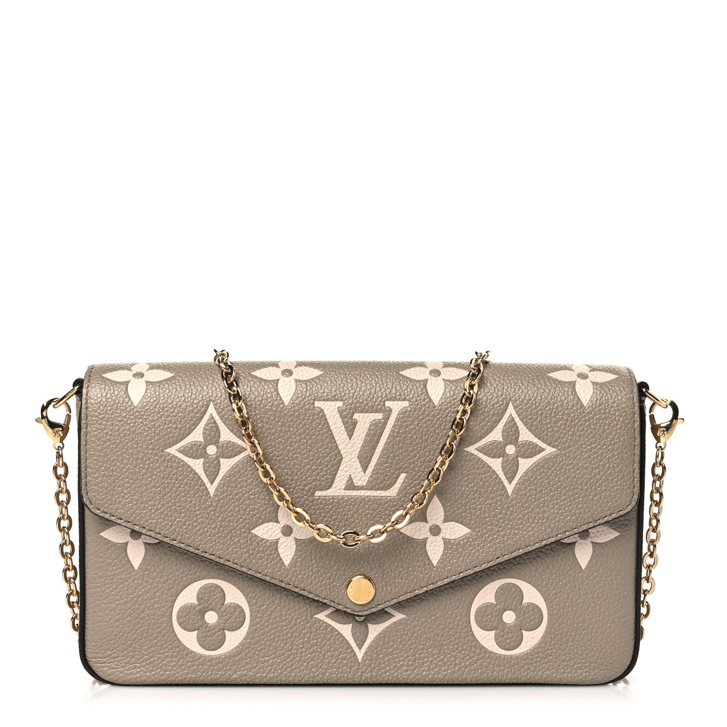 Empreinte Monogram Giant Felicie Pochette Tourterelle Creme
