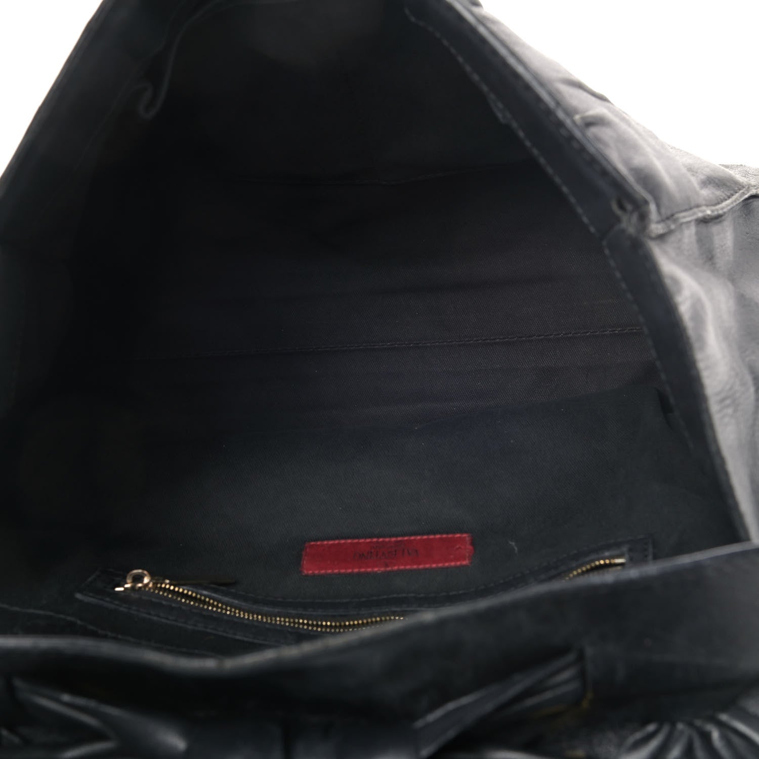 Valentino Garavani Nappa Bow Tote Black 4 of 6