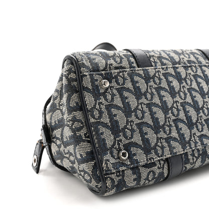 Christian Dior Denim Monogram Charms Shoulder Bag Blue 9 of 10