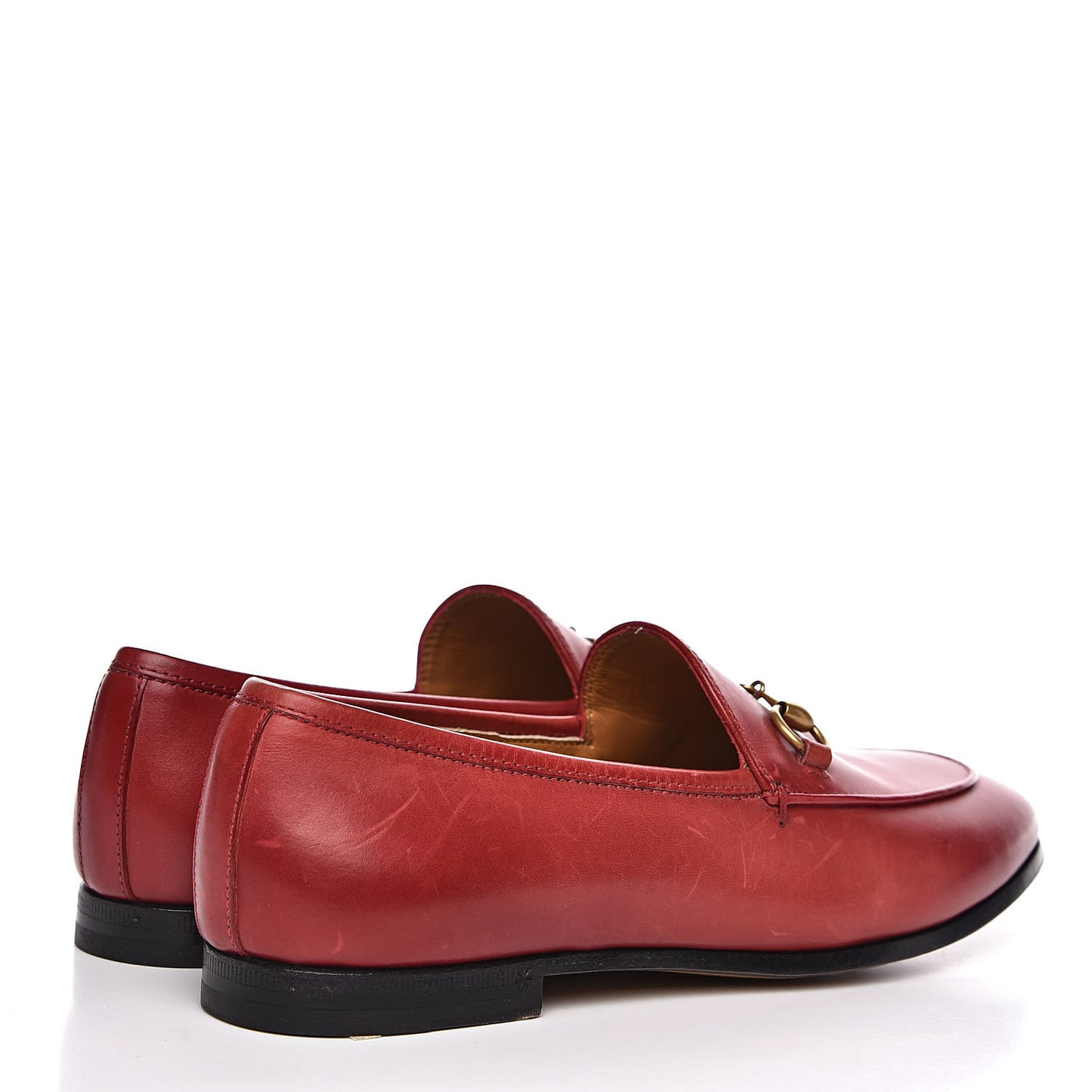 Calfskin Womens Jordaan Loafers 37 Hibiscus Red