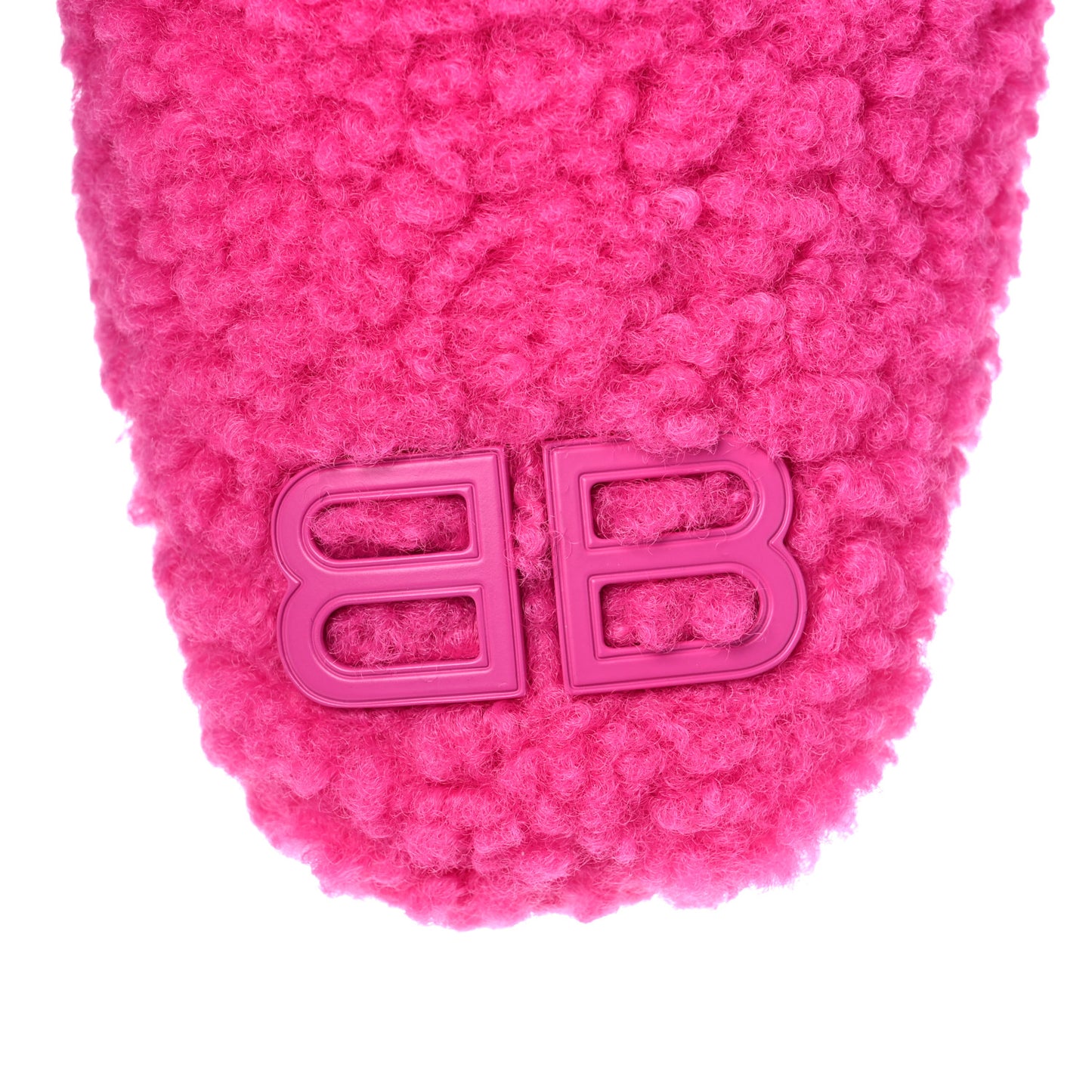 Faux Shearling Cosy BB Mules 37 Pink