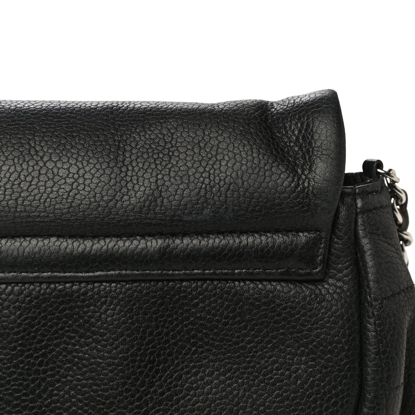 Caviar Half Moon Wallet On Chain WOC Black