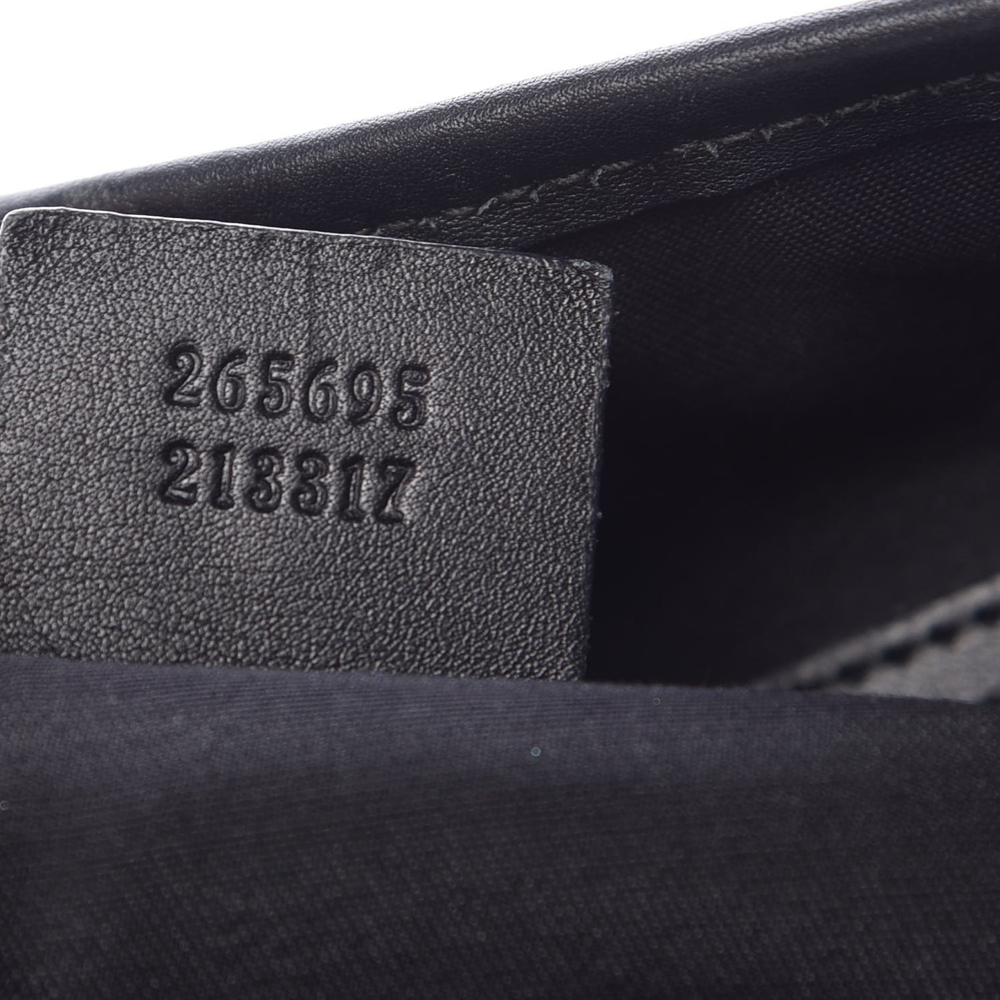 Guccissima Vitello Tender Medium Joy Tote Black