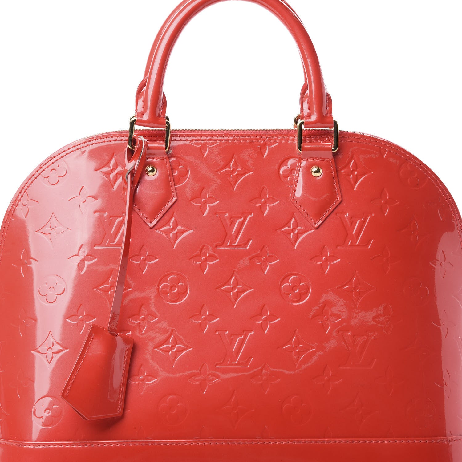 Louis Vuitton Vernis Alma PM Rouge Grenadine 7 of 13
