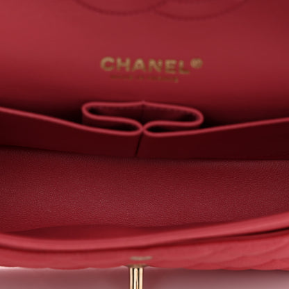 Chanel Caviar Quilted Medium Double Flap Pink 5 of 10