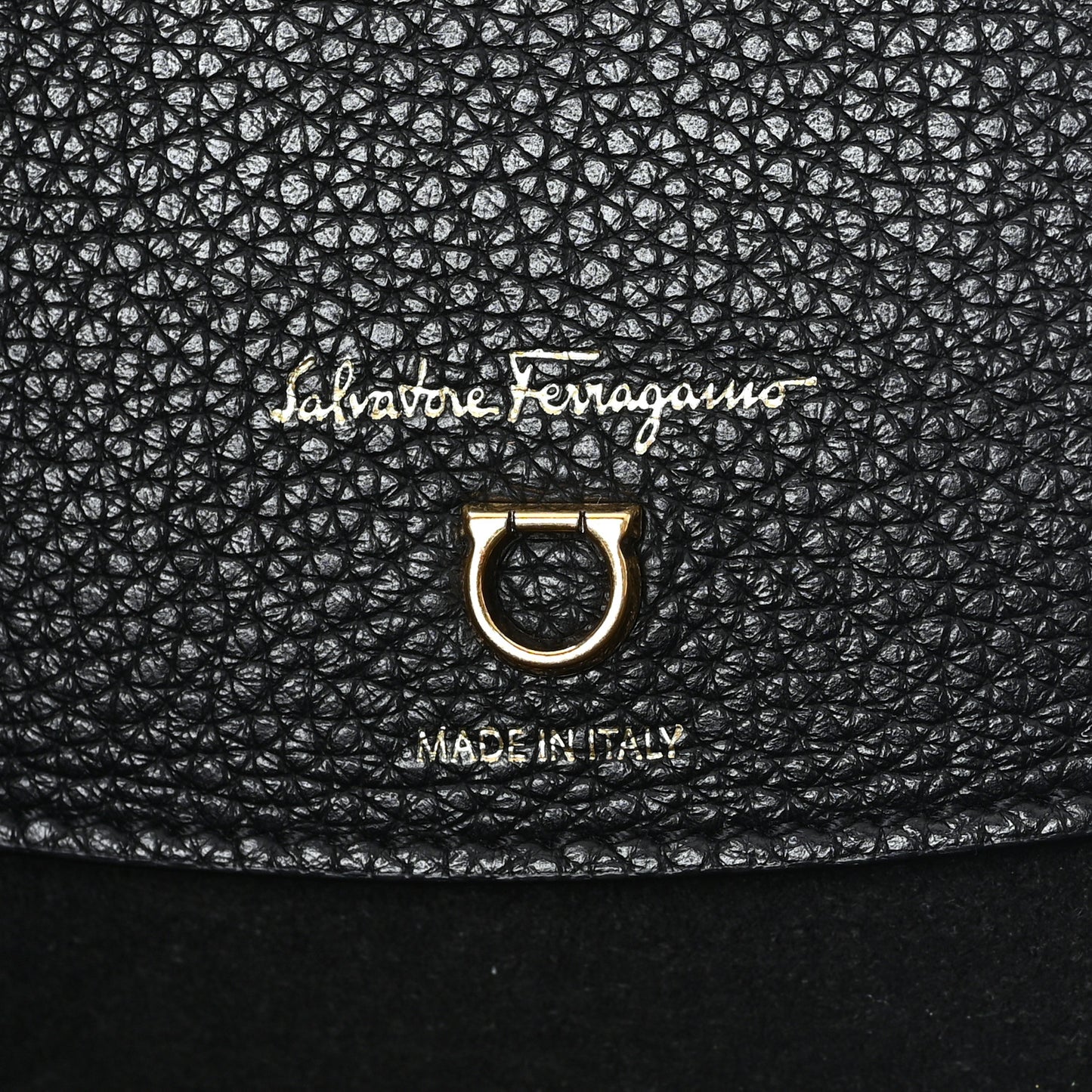 Calfskin Travel Tote Black