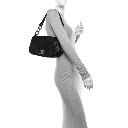 Chanel Lambskin Quilted Flap Bag Black 2 of 19