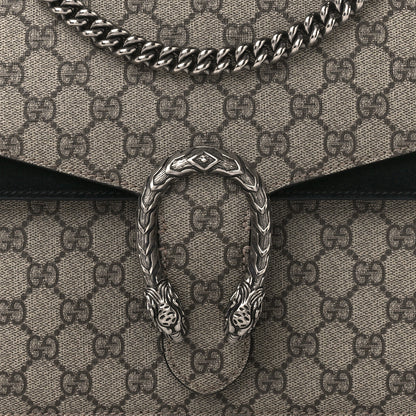 Gucci GG Supreme Monogram Medium Dionysus Shoulder Bag Black 8 of 12