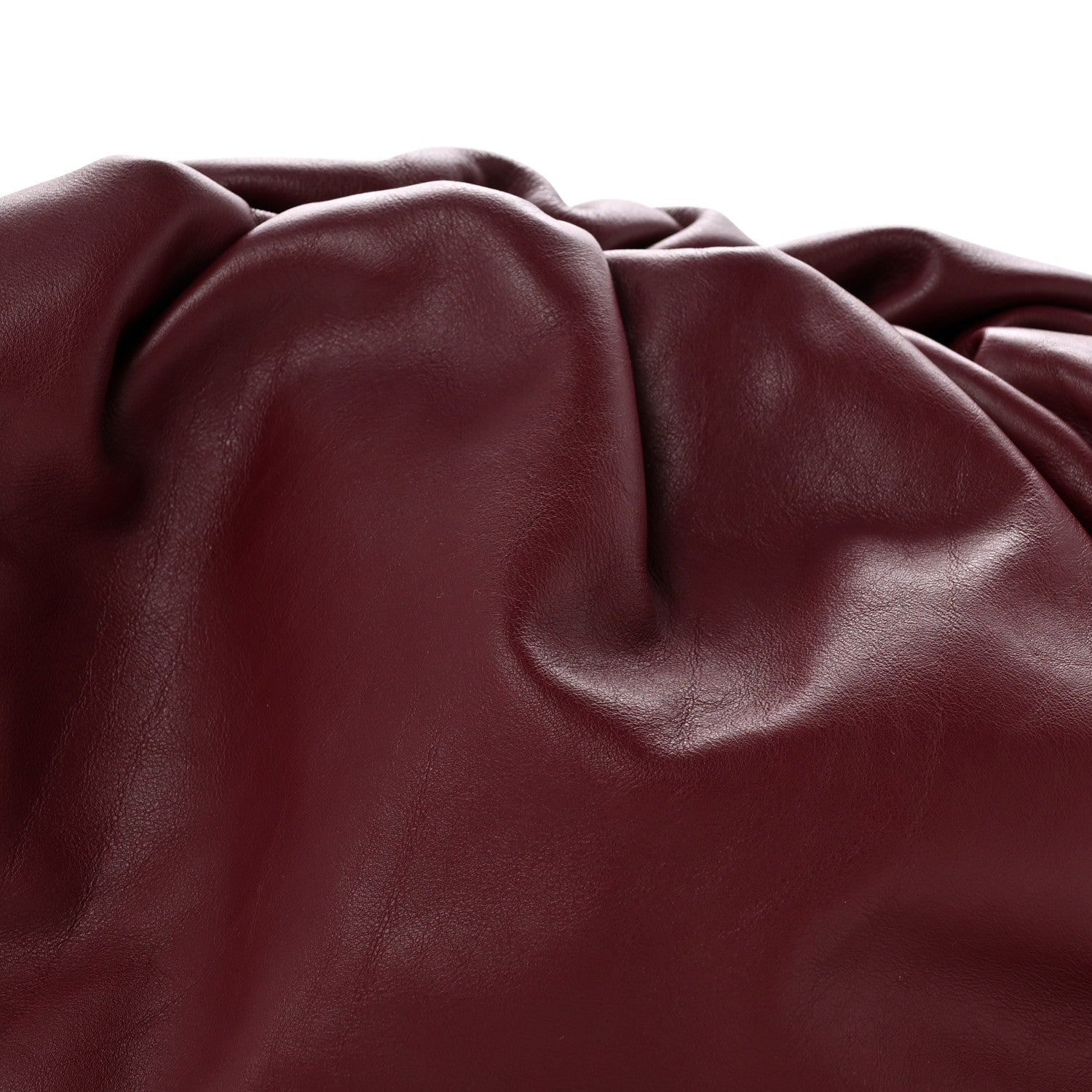 Bottega Veneta Smooth Butter Calf The Pouch Oversized Clutch Bordeaux 8 of 11