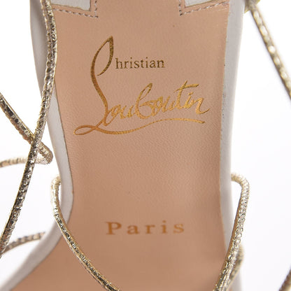 Christian Louboutin Nappa Suede Starouchi 100 Sandal 35 Multicolor 7 of 8