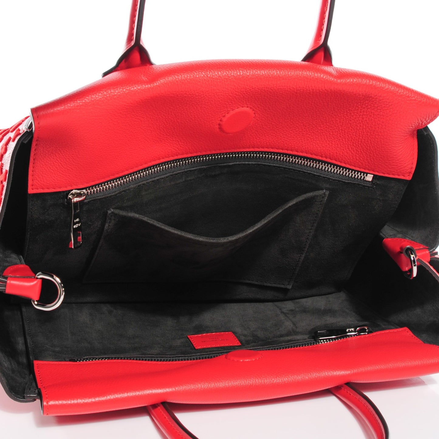 Veau Cachemire Tote W PM Paprika