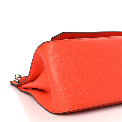 Hermes Taurillon Clemence Jypsiere 31 Orange Poppy 8 of 13