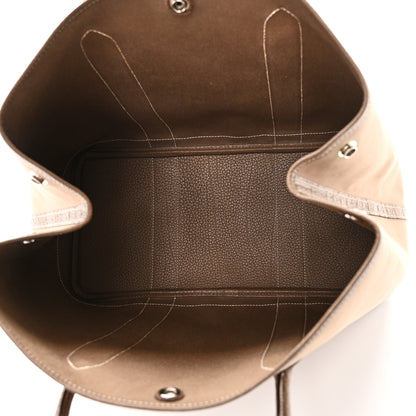 Hermes Toile Vache Garden Party 36 MM Etoupe 5 of 10