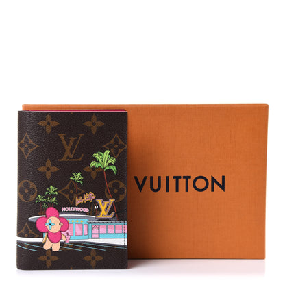 Louis Vuitton Monogram 2021 Christmas Animation Hollywood Passport Cover Fuchsia 8 of 8